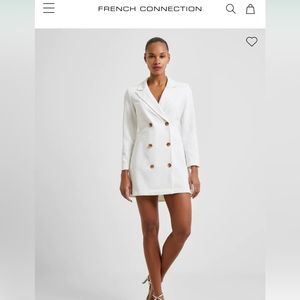 French Connection Whisper Blazer Dress